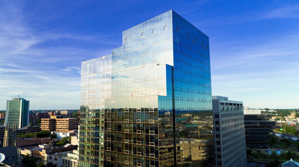 Tower top exterior view.